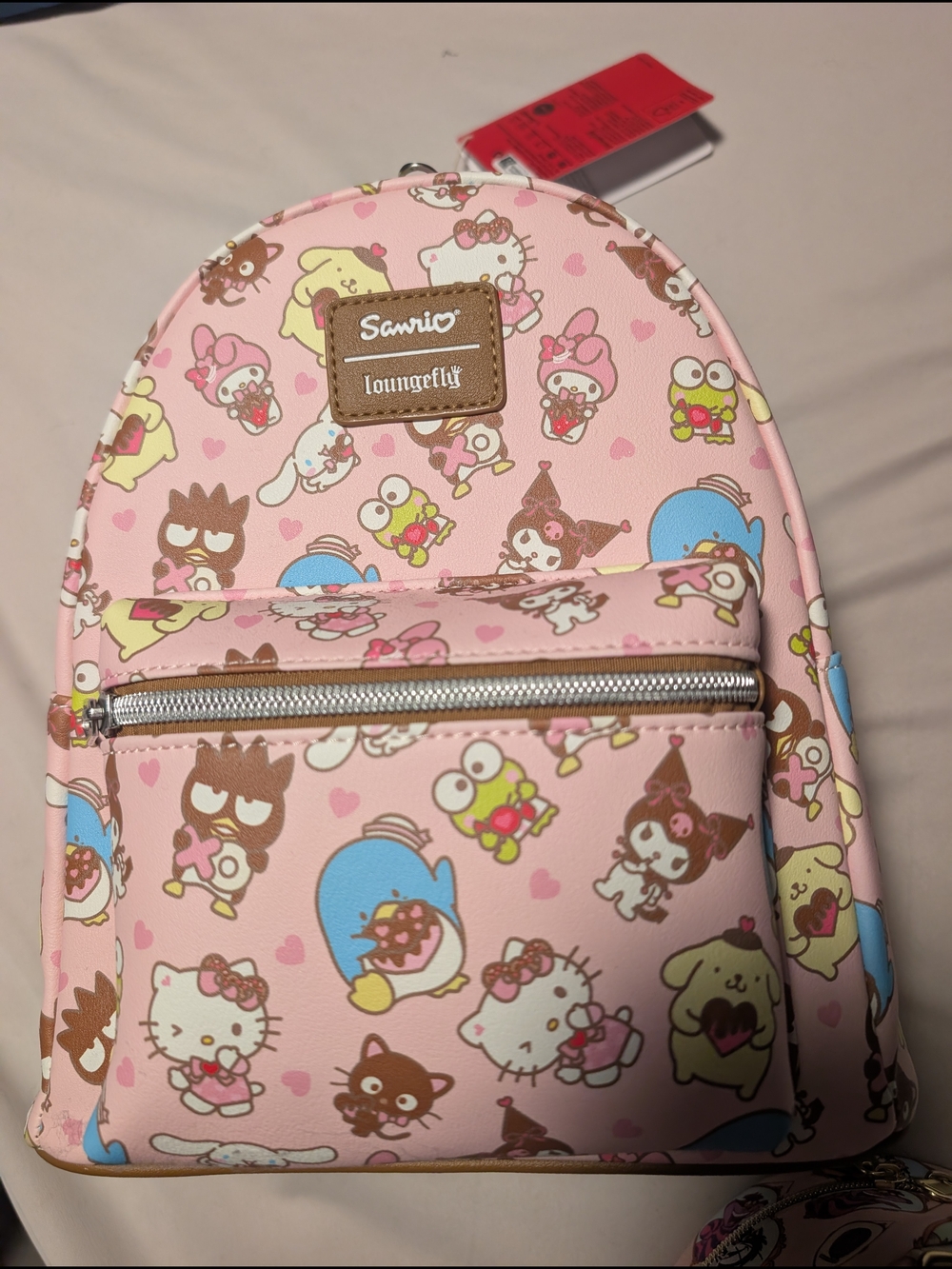 Loungefly Pink Sanrio Character Mini Backpack